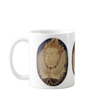 Portrait Of Queen Elizabeth I Of England Oval Coffee Mug