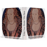 Portrait Of Queen Elizabeth Of Bohemia Oval Binders