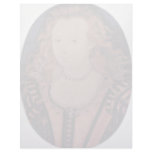 Portrait Of Queen Elizabeth Of Bohemia Oval Letterhead