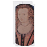 Portrait Of Queen Elizabeth Of Bohemia Oval Rack Card Template