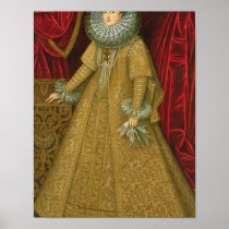 Portrait of Queen Isabel Clara Eugenia Print