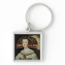 Portrait of Queen Maria Anna  of Spain Key Chains
