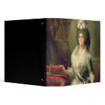 Portrait of Queen Maria Luisa Vinyl Binder