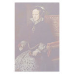 Portrait Of Queen Mary Of England By Mor Anthonis Stationery Paper