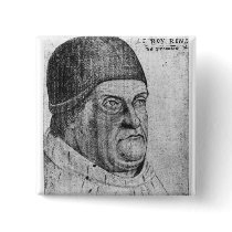 Portrait of Rene I  Duke of Anjou Pins