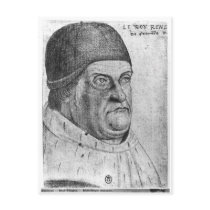 Portrait of Rene I  Duke of Anjou Postcards