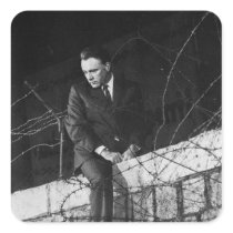 Portrait of Richard Burton Sticker