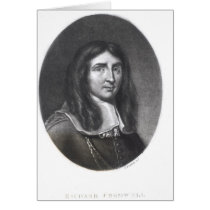 Portrait of Richard Cromwell Greeting Cards