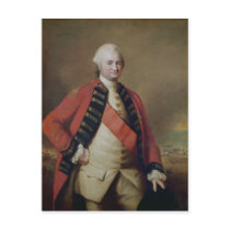Portrait of Robert Clive  1st Baron Clive, 1773 Post Card
