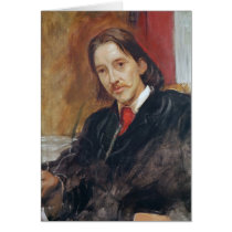 Portrait of Robert Louis Stevenson  1886 Cards