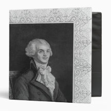 Portrait of Robespierre Binder