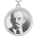 Portrait of Russian Vladimir Ilyich Lenin Custom Necklace