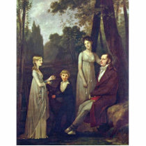 Portrait Of Rutger Jan Schimmelpenninck And His Fa Cut Out
