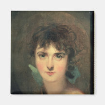 Portrait of Sally Siddons Fridge Magnets