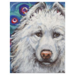 Portrait of Samoyed Custom Letterhead