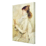 Portrait of Sarah Bernhardt Gallery Wrap Canvas