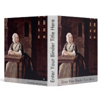 Portrait Of Sarah Macholm In Prison By Hogarth Vinyl Binders