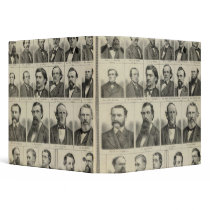Portrait of Senators in Minnesota Binder