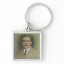 Portrait of Sir Arthur Conan Doyle Key Chain