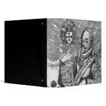 Portrait of Sir Francis Drake Vinyl Binders