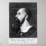Portrait of Sir Thomas Wyatt Print