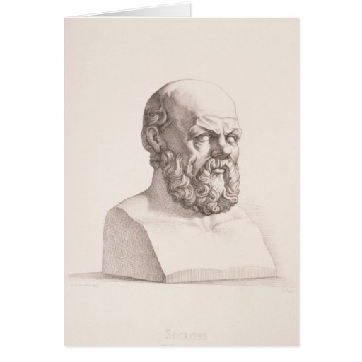 Portrait of Socrates Cards