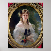 Portrait of Sophie Troubetskoy  Countess of Posters