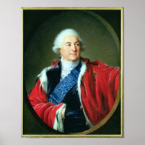 Portrait of Stanislas II Augustus , 1797 Poster