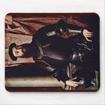 Portrait Of Stefano Colonna. By Bronzino Angelo Mousepad