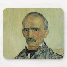 Portrait of Superintendant Trabuc Mouse Pads