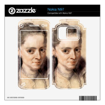 Portrait of Susanna Fourment by Paul Rubens Decal For The Nokia N97