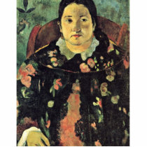 Portrait Of Suzanne Bambridge By Gauguin Paul Acrylic Cut Outs