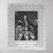 Portrait of Sydney, First Earl of Godolphin Posters