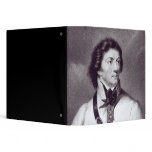 Portrait of Tadeusz Kosciuszko 3 Ring Binder