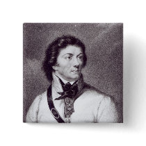 Portrait of Tadeusz Kosciuszko Pinback Button