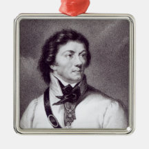 Portrait of Tadeusz Kosciuszko Christmas Ornament