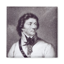 Portrait of Tadeusz Kosciuszko Fridge Magnets