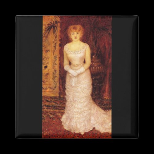 Portrait Of The Actress Jeanne Samary by Renoir Magnets