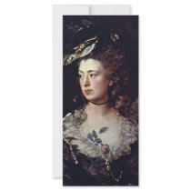 Portrait Of The Artist'S Daughter, Mary Gainsborou Rack Cards