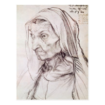 Portrait of the artist's mother, 1514 postcards