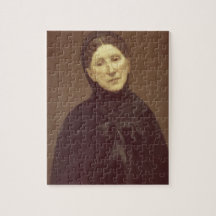 Portrait of the artist's wife, Madame de Chavannes Puzzles