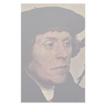 Portrait Of The Astronomer Nikolaus Kratzer Detail Stationery Paper