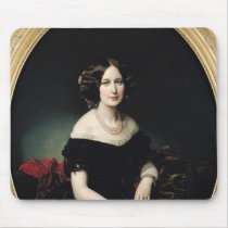 Portrait of the Baroness of Weisweiller, 1853 Mouse Pads