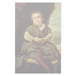 Portrait Of The Court Dwarf Francisco Lezcano Stationery Paper