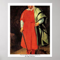 Portrait Of The Court Jester Barbarossa Poster
