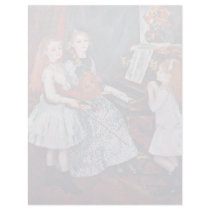 Portrait Of The Daughters Of Catulle-Mendes Letterhead Design