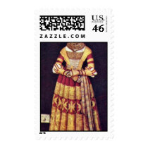 Portrait Of The Duchess Katharina Von Mecklenburg Postage