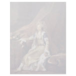 Portrait Of The Duchess Louisa Of Schleswig-Holste Custom Letterhead