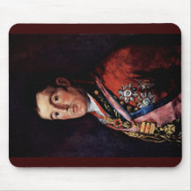 Portrait Of The Duke Of Wellington Mousepads