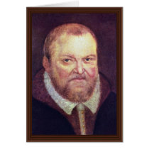 Portrait Of The Elector Augustus I Of Saxony By Cr Greeting Card